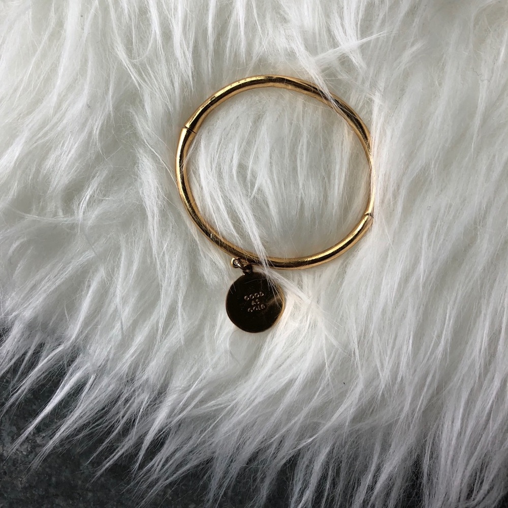 Kate Spade Good as Gold charm Bracelet